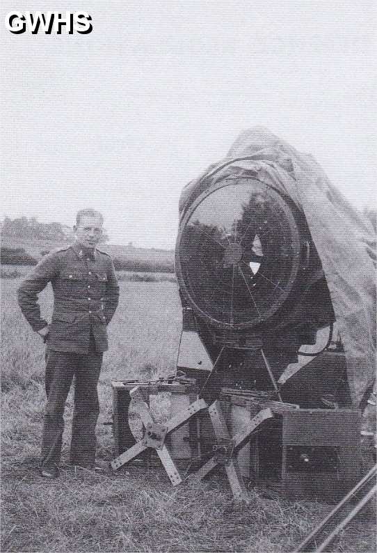 26-437 Albred Broughton on searchlight duty in Lincolnshire circa 1939