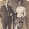 25-081 Wedding of John Rawson and Ada Findley Wigston Magna 1910