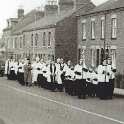 30-194 Cannon West funeral 1956 in Wigston Magna
