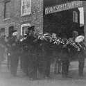 30-195a Charles Moore conducting his Brass Band Moat Street Wigston Magna 1920's