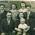 31-304 Arthur family.Outside 30 Baldwin Avenue. Around 1945-6