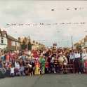 32-142 Burleigh Avenue street party for the queen's silver jubilee 1977 Wigston