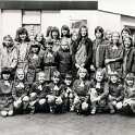 32-458 Wigston Brownies on trip to Skegness 1976