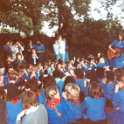 32-480 75 years Wigston Guides taken at the celebrations June 25th 1985 All Saints Vicarage