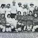 33-077 Fancy dress football match on Willow Park Wigston Magna in aid of Birkett House Special School 1973