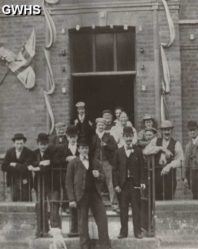 35-474 Conservative Club Charles Hall Long Street Wigston Magna 1900