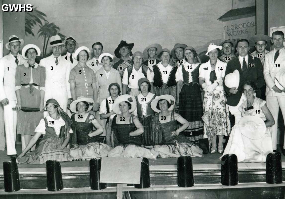 35-917 Floradora performed at the Co-operative Hall, Wigston 1937