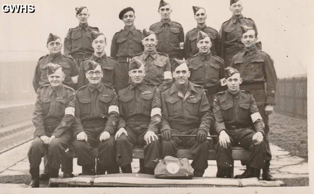 39-632 Home Guard Medical Section 1940 taken at Wigston Magna Station
