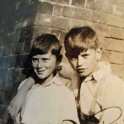 35-446 Colin and Dave Markley Clark's Road Wigston 1940's