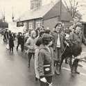 35-491 Parade with Hazel the Donkey in Bushloe End Wigston Magna