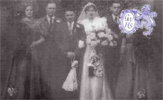 23-842 Oliver Raymond Frost marriage to Ivy Medhurst 1939 South Wigston