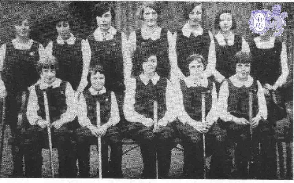 24-007 Bassett Street Girls School Hockey Team 1931 South Wigston
