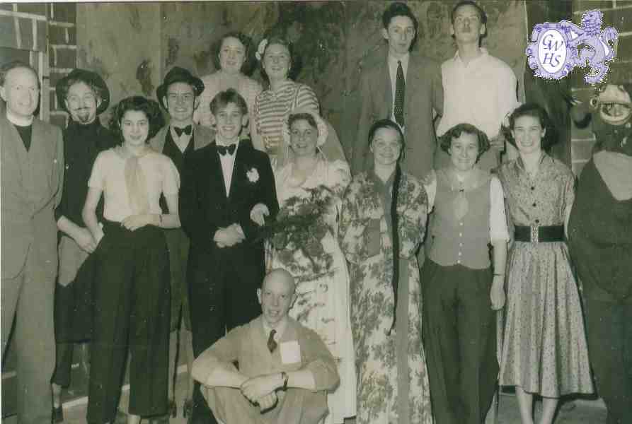 24-054 AYPA Jack & the Beanstalk cast Feb 1953 South Wigston
