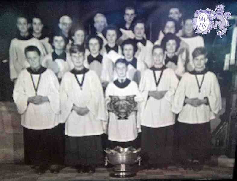 30-924 St Thomas Church Choir South Wigston 1951