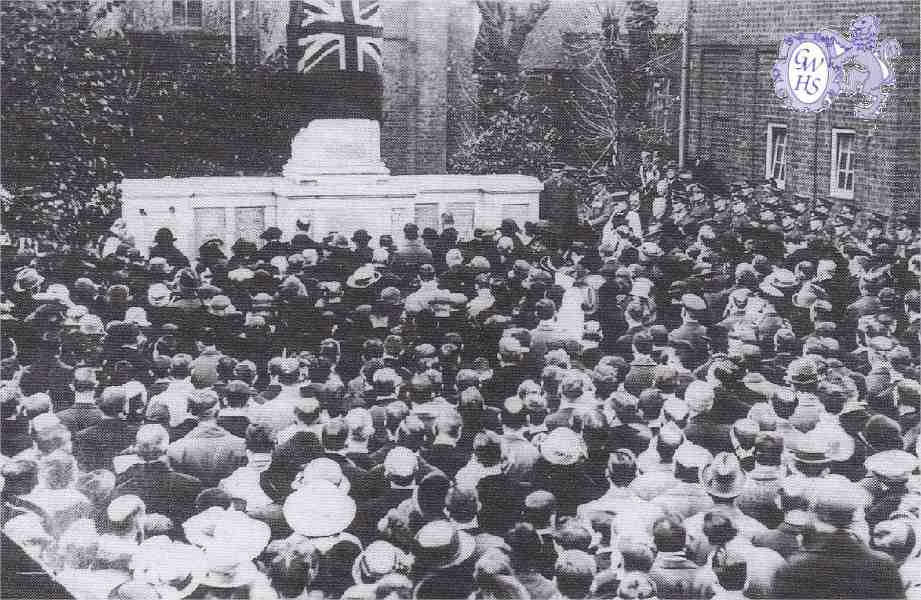 9-138 South Wigston War Memorial circa 1930