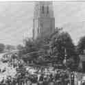 22-100 Coronation Day Procession Blaby Road South Wigston 1911