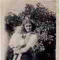 23-613 Valeen Cooper with baby Judith, South Wigston 1948