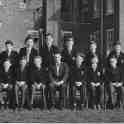 23-638 South Wigston High School class with Derek Warry front right in short trousers circa 1961