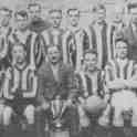 24-036 J G Glovers hosiery factory football team c 1921