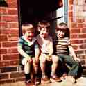 31-153 Ashley Malkin on back step at 13 Florence Avenue South Wigston mid 80's