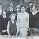 32-295 Mrs Aspinall senior mistress at Abington School Wigston retires 1972