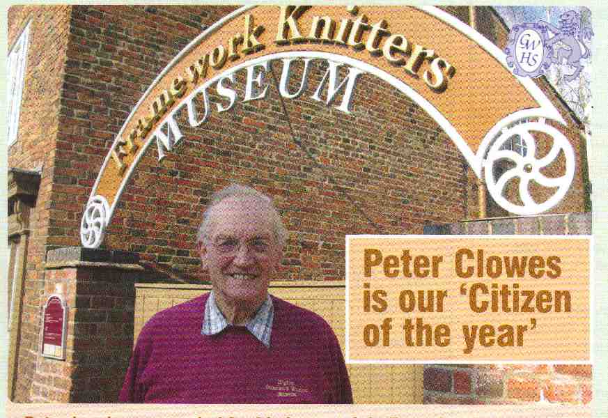14-120 Peter Clowes outside of the FWK Museum Wigston 2010