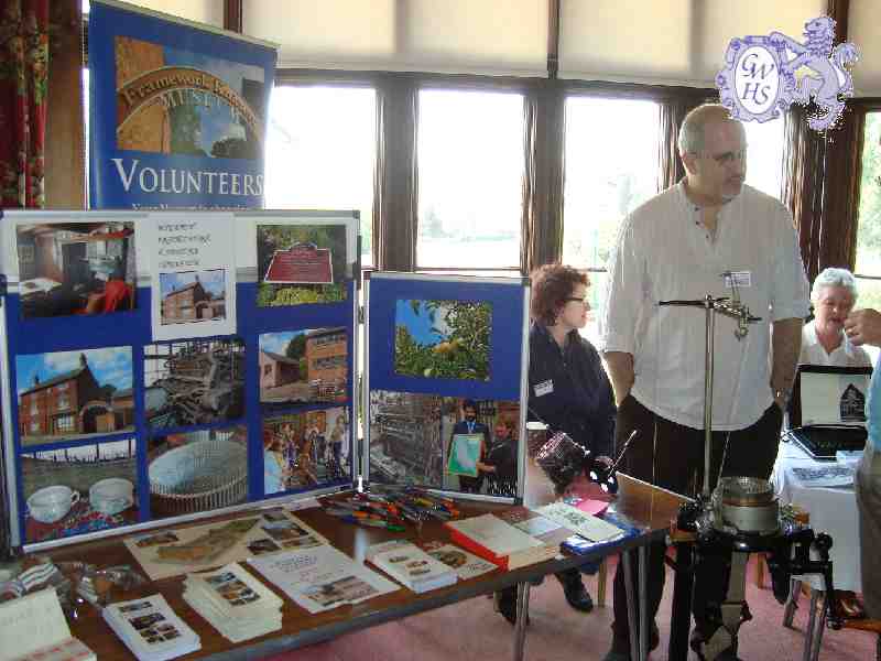 23-671 Beaumanor Hall History Fair showing the GWHS table in May 2013