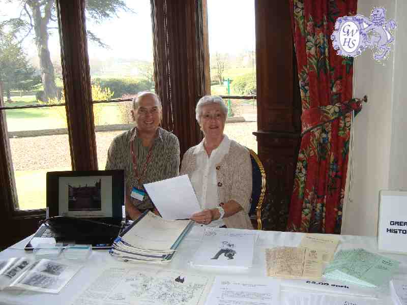 23-673 Beaumanor Hall History Fair showing the GWHS table in May 2013