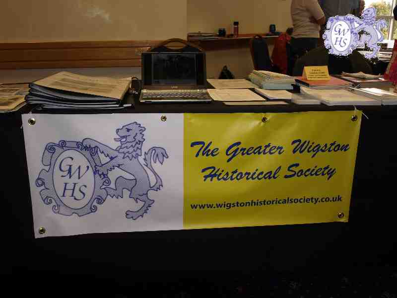 26-142 GWHS Table at the L&RFHS Event Sept 2014