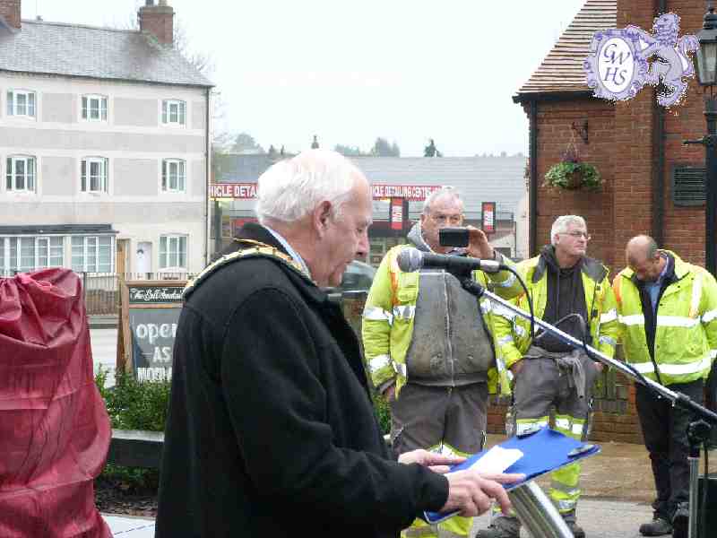 26-208 Wigston Town Centre re-opening and unveiling of the Jubilee Plaque Dec 2014