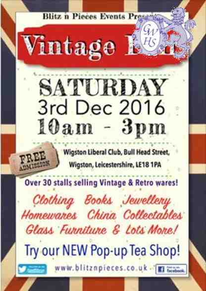 30-487 Vintage Fair at the Liberal Club Wigston Magna 2016