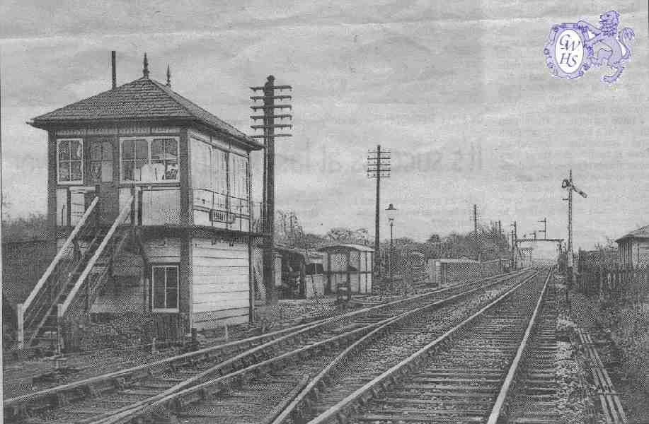 13-2 Saffron Lane Crossing Signal Box Leicester circa 1950