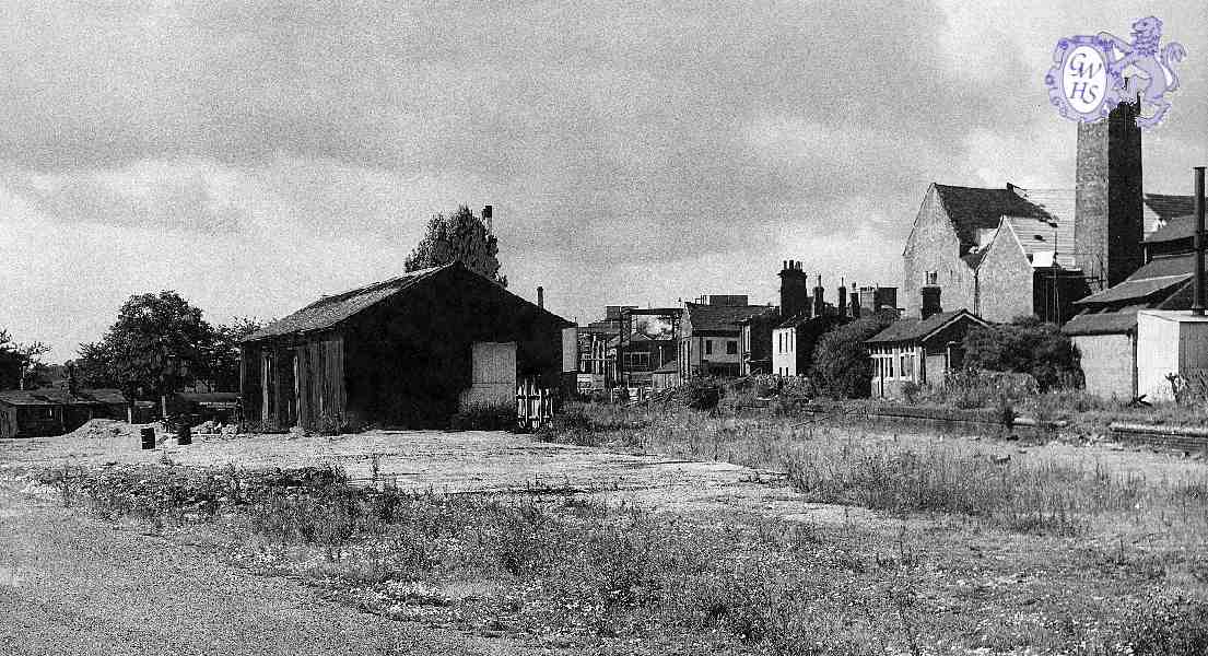 24-060a Railway yard at Wigston South Station after closure - 23 July 1970