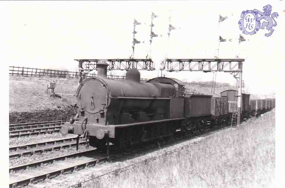 7-136 Freight train on main London line