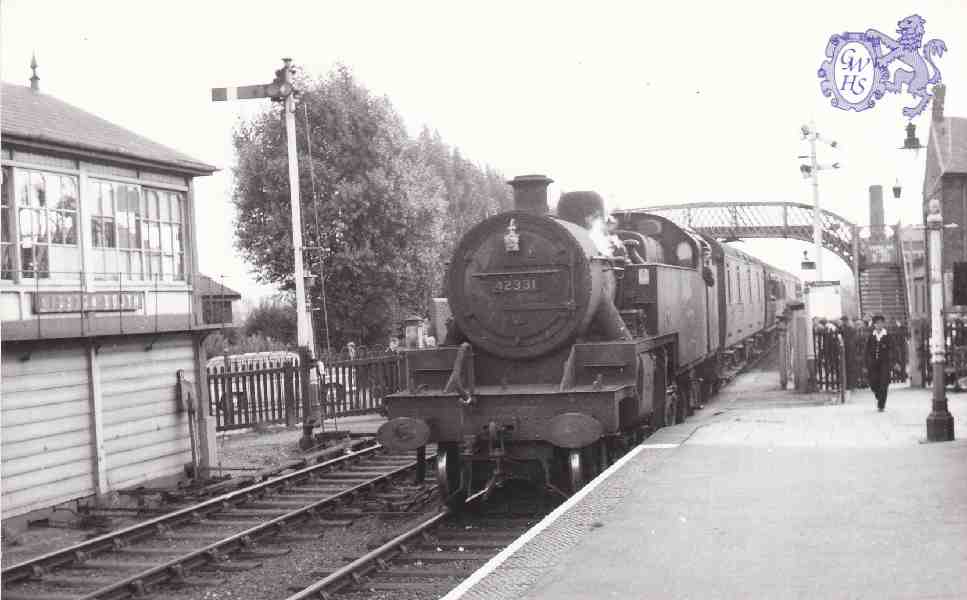 7-179 South Wigston Station 21st Aug 1961 (Rugby to Leicester train)