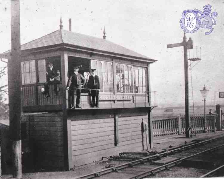 7-98 South Wigston Signal Box at Station circa 1905