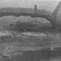 22-465 Demolition of the passenger footbridge at South Wigston Railway station 1967 