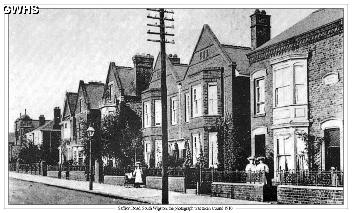 29-172 Saffron Road South Wigston c 1906.