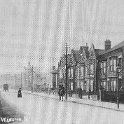 22-061Saffron Road circa 1906 behind the hedge on the left is the Wigston Junction Brick Yard