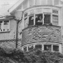 22-179 German bomb fell in front garden of house on Saffron Road South Wigston 1941