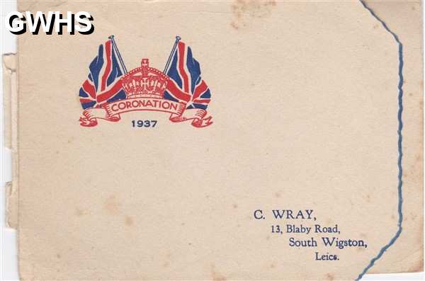 24-048 C Wray of 11 Blaby Road South Wigston - a photo folder from 1953