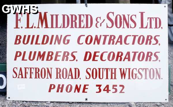 24-059 F L Mildred & Sons Saffron Road South Wigston