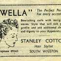 19-010 Stanley Cotton advert South Wigston