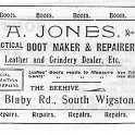 20-017 A Jones Blaby Road South Wigston Advert