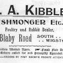 20-033 T A Kibble Blaby Road South Wigston Advert