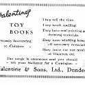 20-055 Valentine & Sons Ltd Dundee Advert