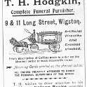 20-081 T H Hodgkin funeral director South Wigston advert