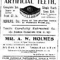 20-148 A W Holmes Artificial Teeth Clifford Street South Wigston