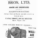 35-704 Advert for Oldershaw Bros Canal Street South Wigston