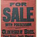 35-786 For Sale Poster 1931 - Oldershaw Bros Property 1931